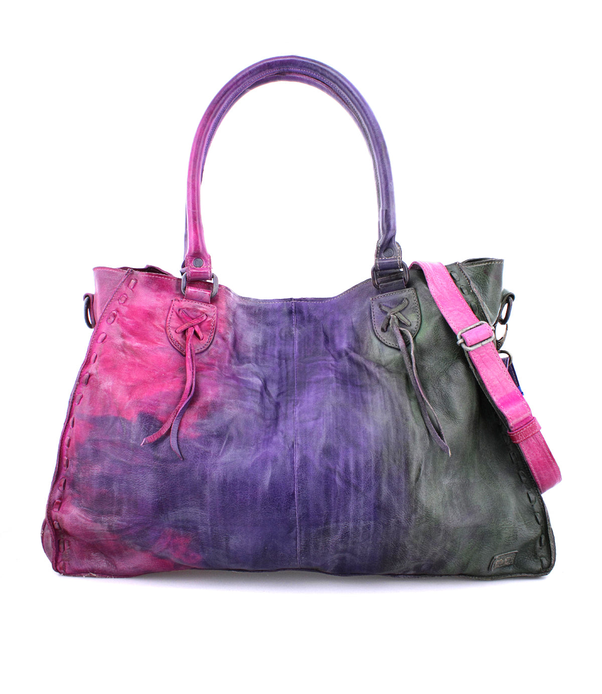 A Bed Stu ROCKAWAY handbag with functionality and a strap.