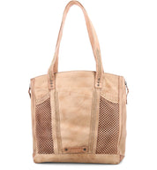An Amelie leather tote bag by Bed Stu in tan.