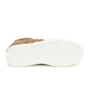 Bottom view of the Bed Stu Andromeda sneaker with a white sole, showcasing the tread pattern and street-smart design.