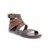 A pair of Bed Stu women's sandals with straps and buckles named Artemis.