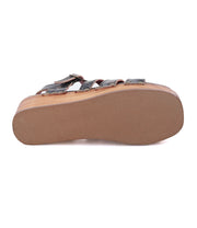 A women's Fabiola platform sandal with straps, by Bed Stu.
