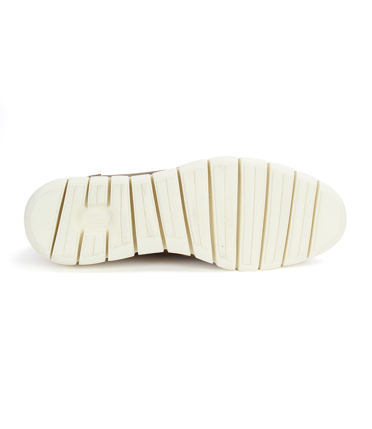 A pair of Bed Stu Fairman men's leather sneakers with a white sole.