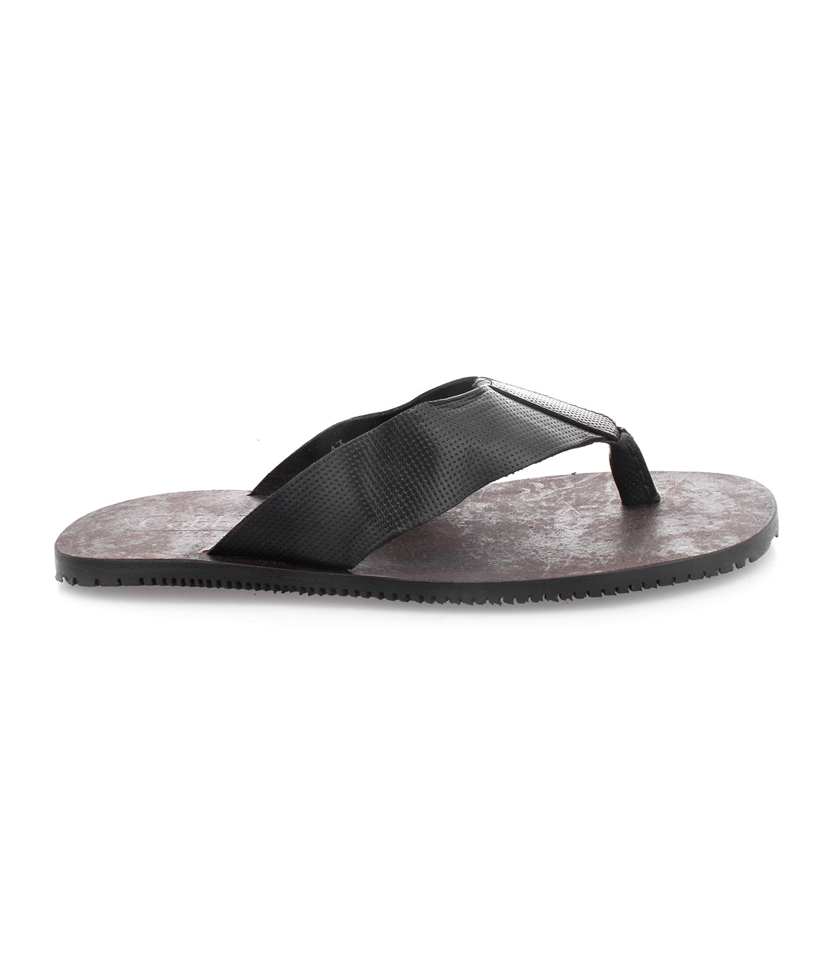 Bed Stu's Introduce men's black leather flip flop sandals offer comfort and durability.