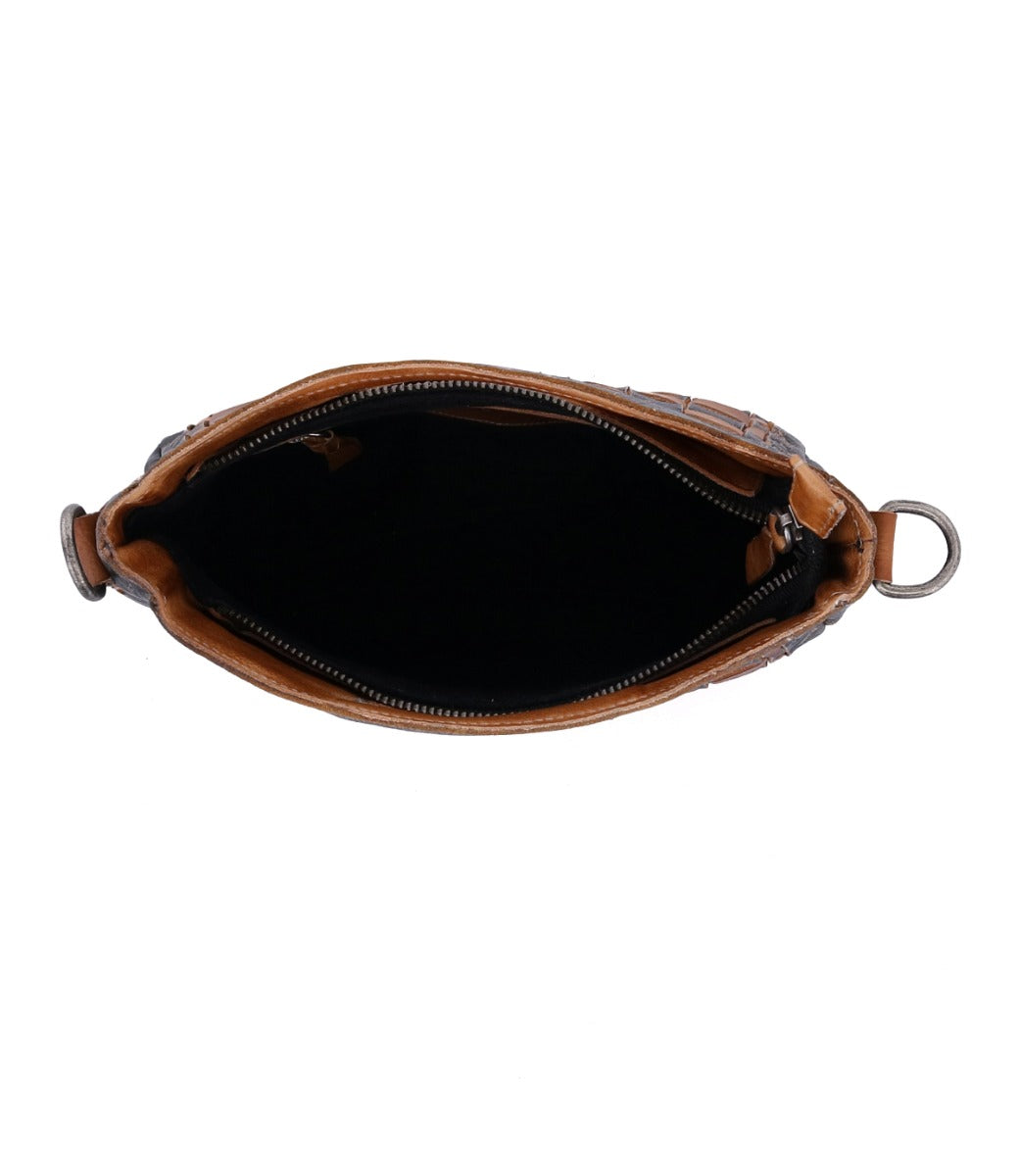 The inside of a Keiki purse with a zipper, sold by Bed Stu.