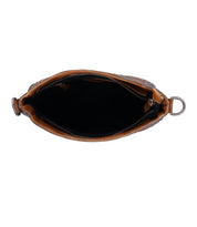 The inside of a Keiki purse with a zipper, sold by Bed Stu.