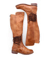 A pair of Brown Leather Loxley Boots with laces from Bed Stu.