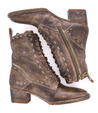 A pair of Gracie women's brown leather boots by Bed Stu.