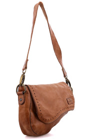 A Priscilla leather shoulder bag with an adjustable strap from Bed Stu.