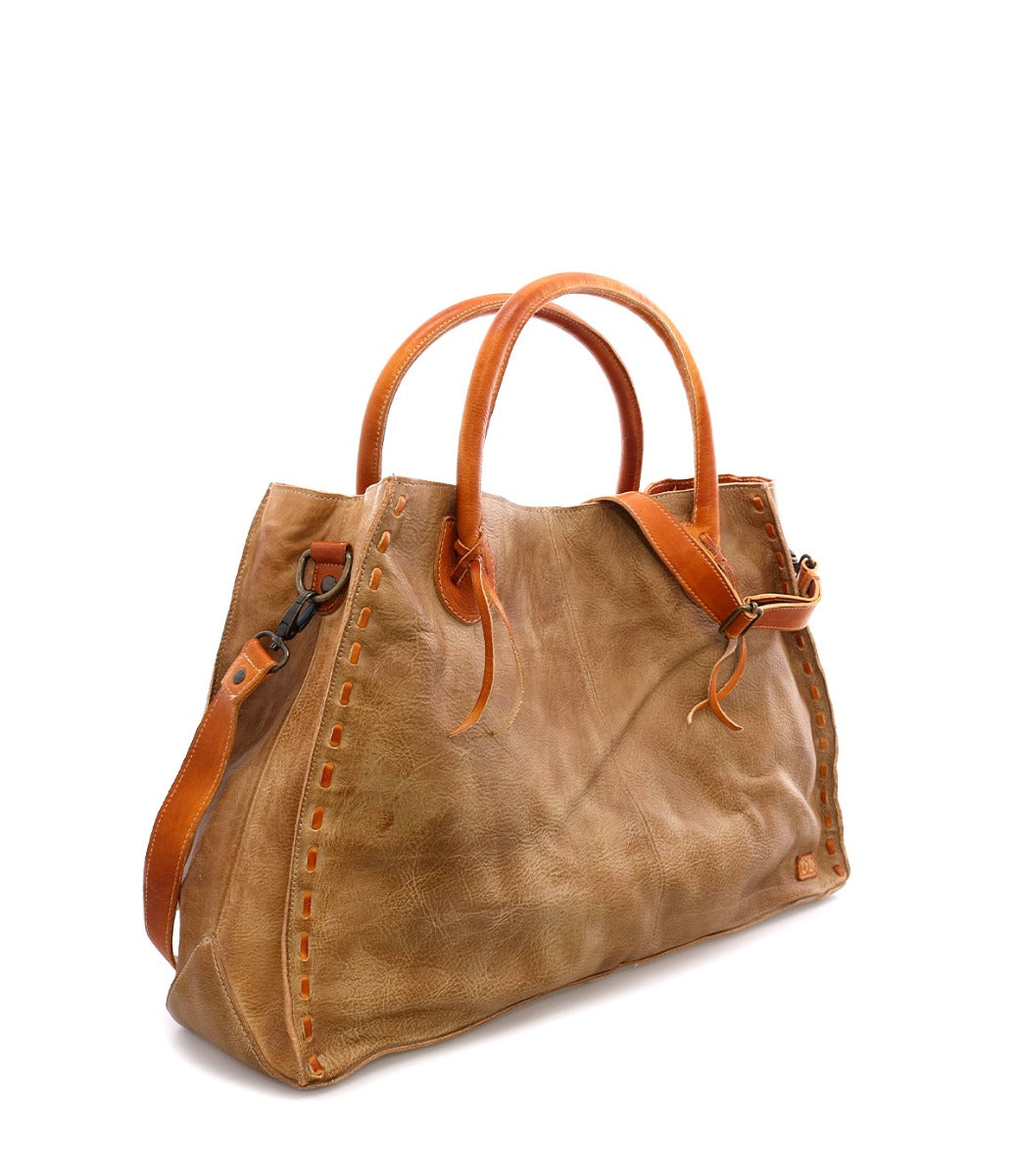 A Rockaway leather handbag with handles by Bed Stu.