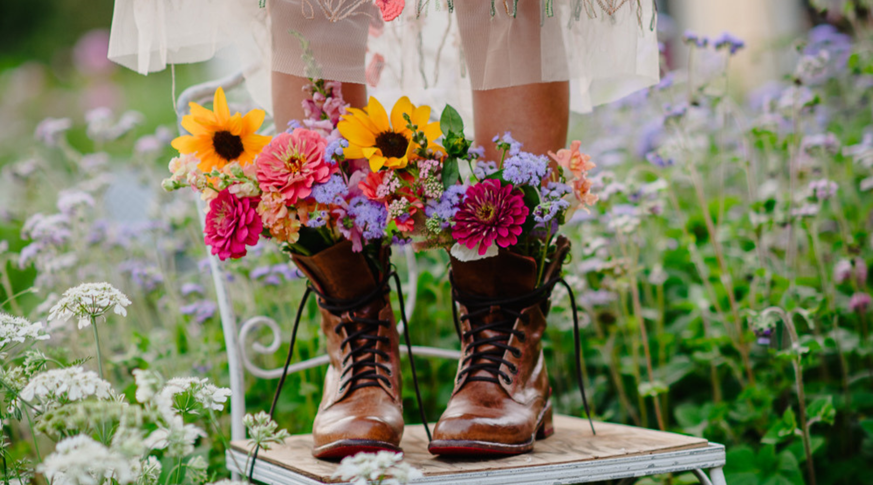 Willow Tree Flower Farm x BED|STÜ: Extending The Lives of Your Blooms – And Your Boots!