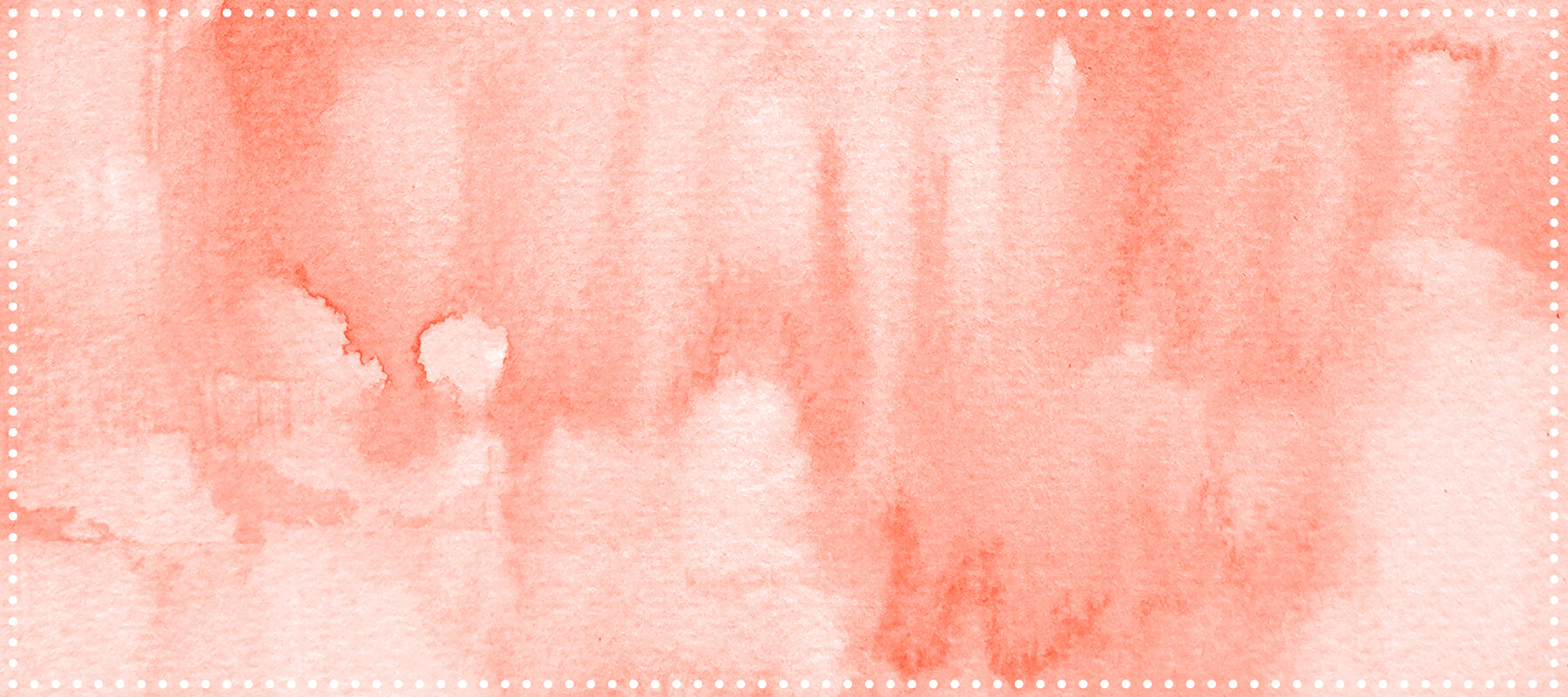 Abstract red watercolor background with a soft gradient and uneven color distribution, framed by a dotted border.