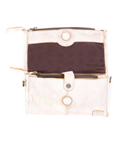 A Bed Stu Amina II clutch on a white background.
