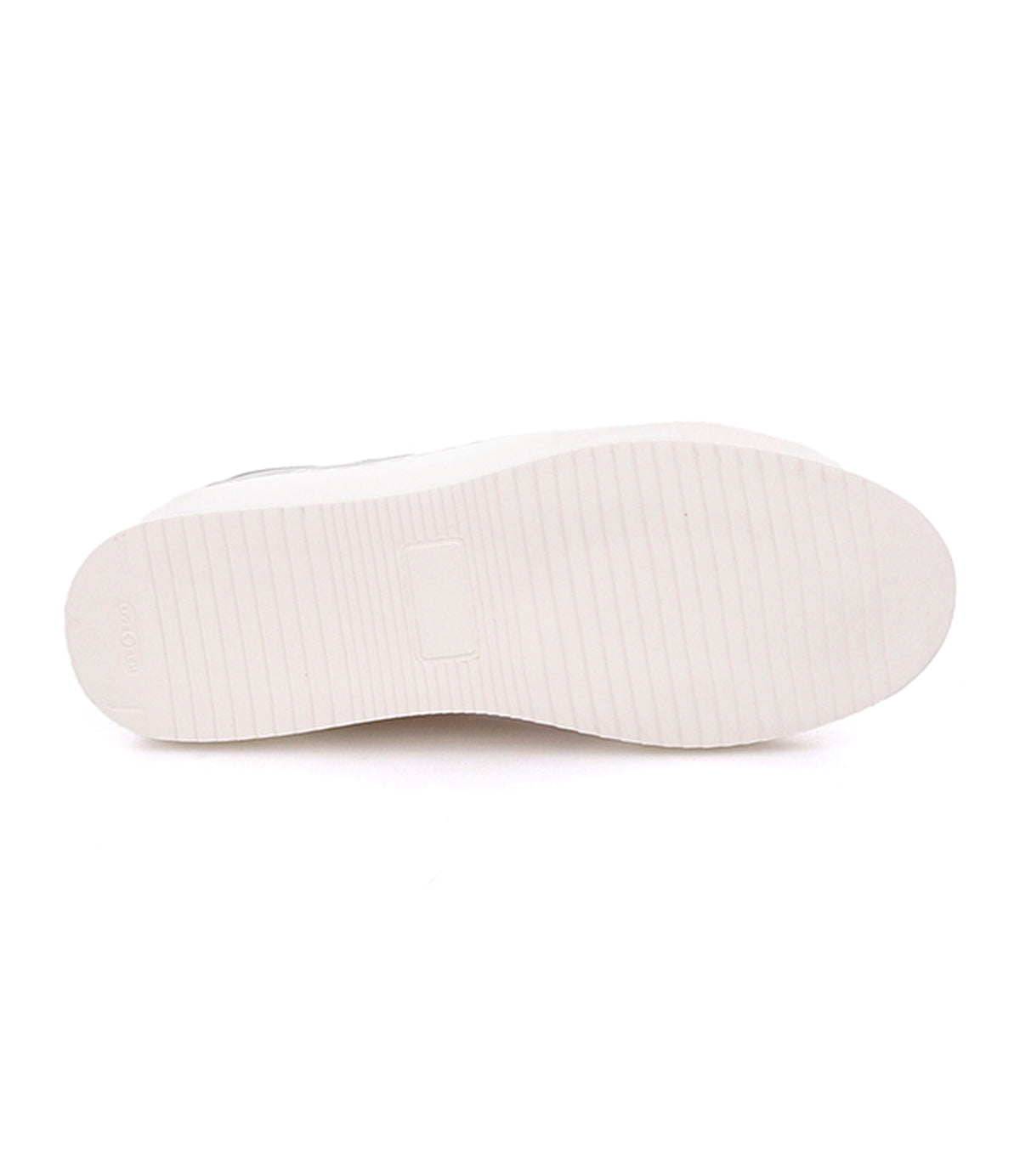 A stylish and comfortable white Azeli sneaker sole by Bed Stu.