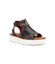 Bed Stu Clancy Sandal - A women's sandal with straps and a white sole made of XL EXTRALIGHT®, offering shock-absorbing comfort.