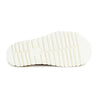 A comfortable and stylish Fairlee II by Bed Stu leather slide sandal with a white sole.