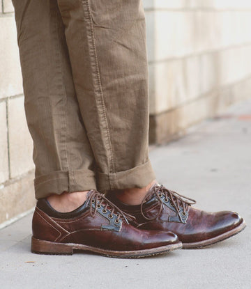Fierce Men's Full-Grain Leather Lace-Up Oxford – BED|STÜ