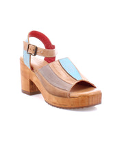 A Bed Stu women's sandal with a leather heel called Jetsetter.