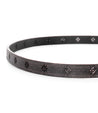 A Monae II leather belt with stars on it by Bed Stu.