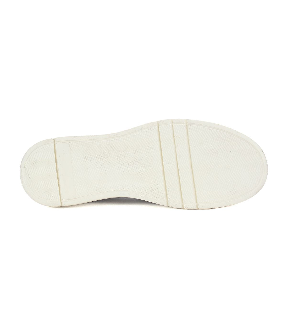 The Webmaster shoe by Bed Stu features a herringbone-patterned sole with visible wear marks, providing the all-day comfort characteristic of a men's sneaker.