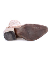A pair of Bed Stu Ace women's cowboy boots on a white background.