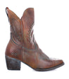 A women's brown cowboy boot: The Amanda II by Bed Stu.