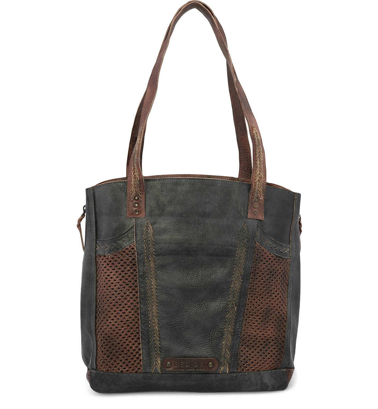 An Amelie leather tote bag by Bed Stu.