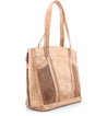 The Amelie by Bed Stu women's tan leather tote bag.