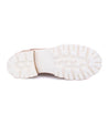 A Bed Stu Anise women's shoe with white soles on a white background.