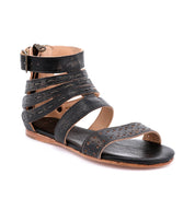 An Artemis gladiator sandal by Bed Stu for women, with straps and buckles.