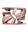 A pair of Bed Stu Artemis women's sandals with straps and buckles.