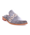 The Bed Stu women's grey Asenet with a braided strap.
