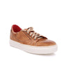 A men's Azeli tan leather sneaker by Bed Stu.