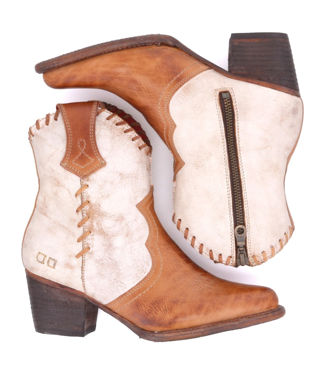 A pair of Bed Stu Baila II cowboy boots.