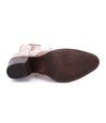 A pair of Bed Stu Baila II shoes with a brown sole and a leather sole.