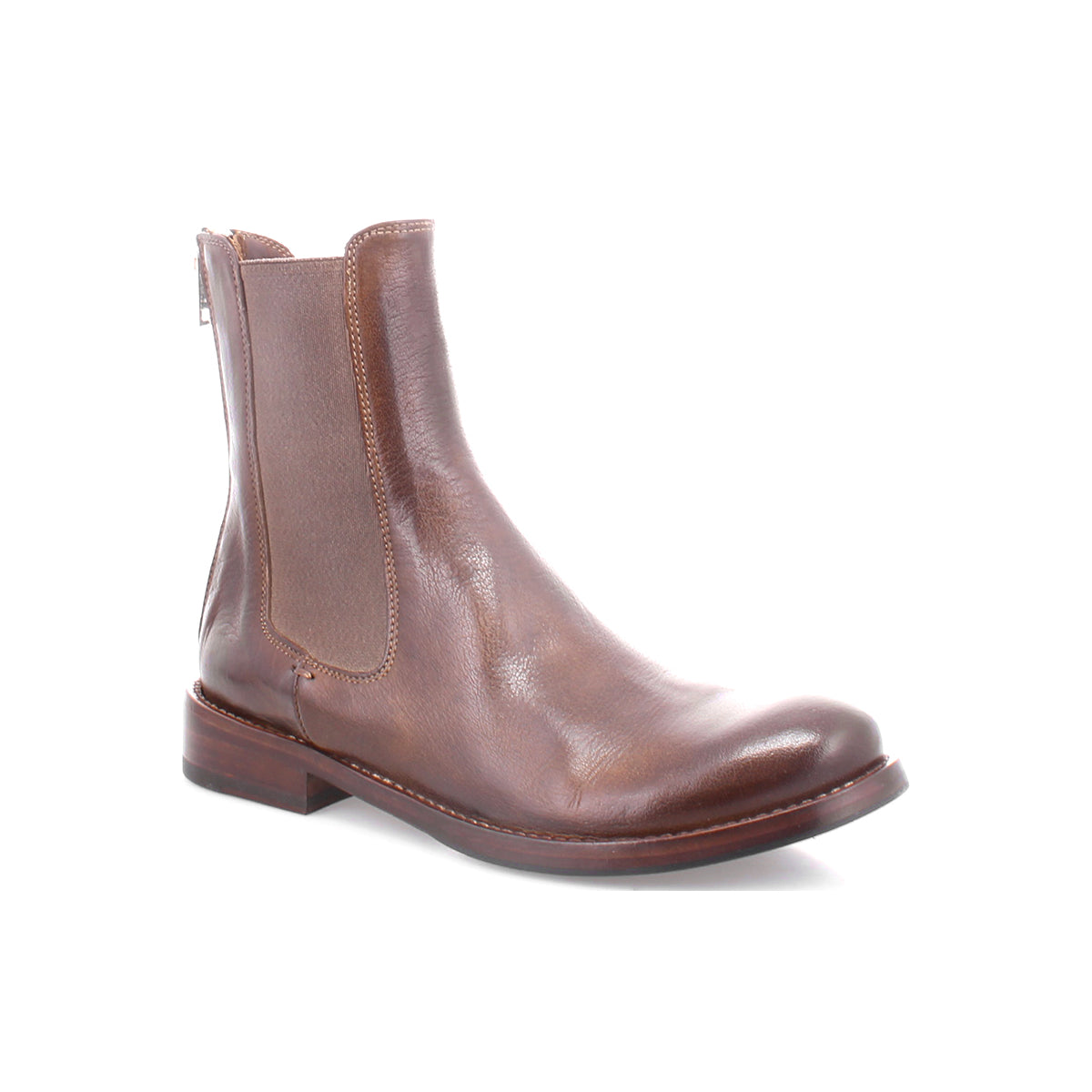 A Barfly Chelsea boot from Bed Stu on a white background.