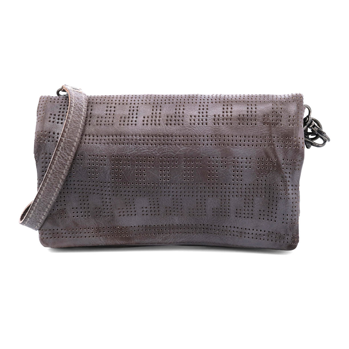 Bed Stu perforated leather crossbody bag.