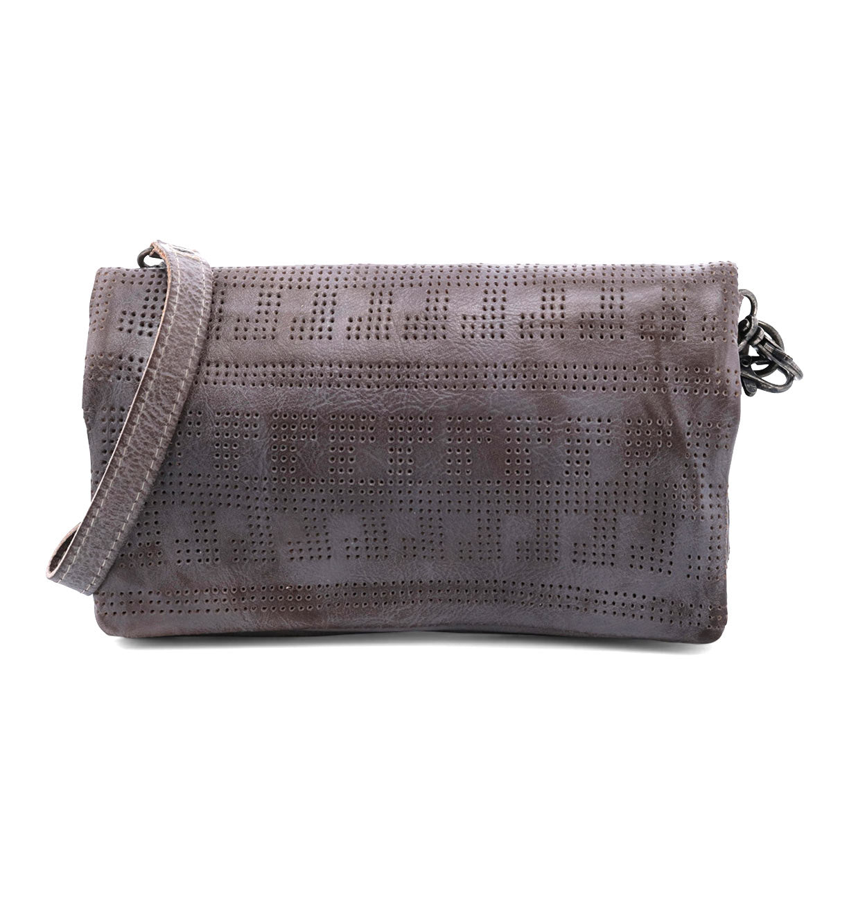 Bed Stu perforated leather crossbody bag.