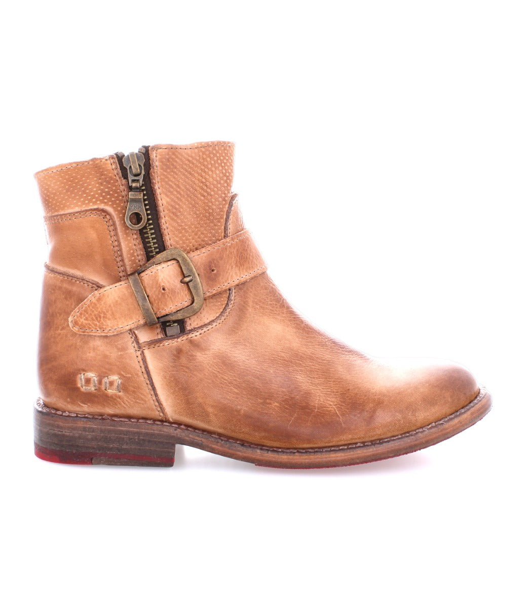 A women's Becca ankle boot with a buckle by Bed Stu.