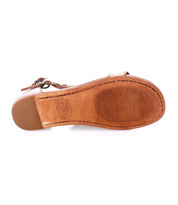 A pair of Bed Stu Bellatrix II women's sandals with tan soles.