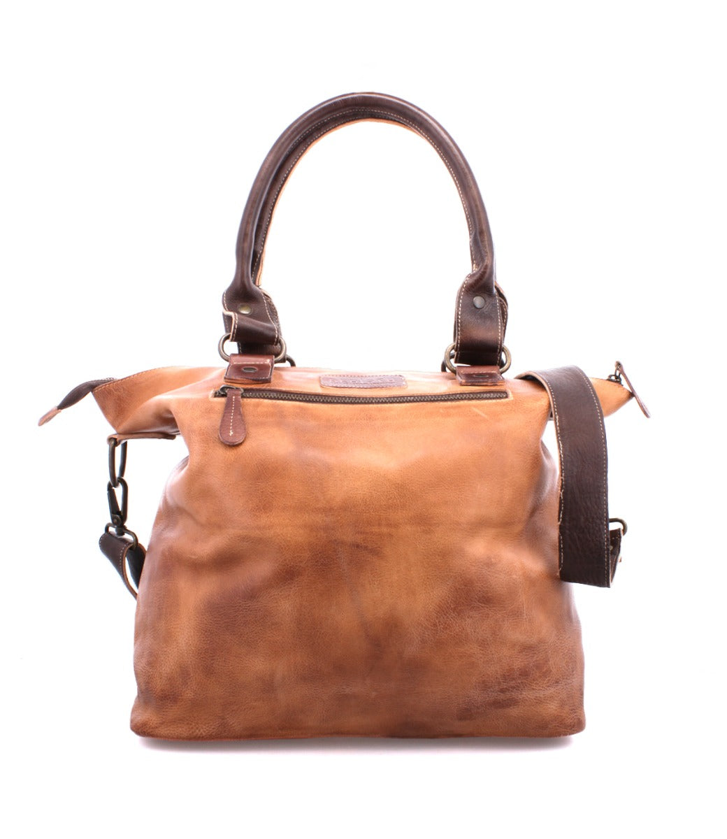 A Big Fork leather handbag with two handles and a shoulder strap by Bed Stu.