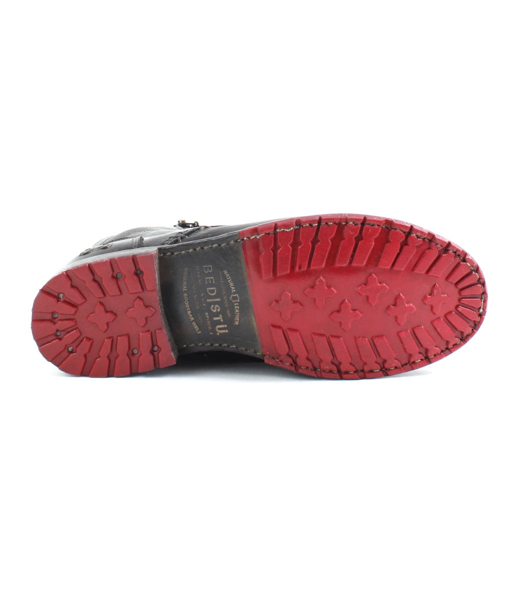 Sole of Bed Stu Bonnie II women's boots.