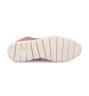A pair of Bowery II shoes by Bed Stu with white soles on a white background.
