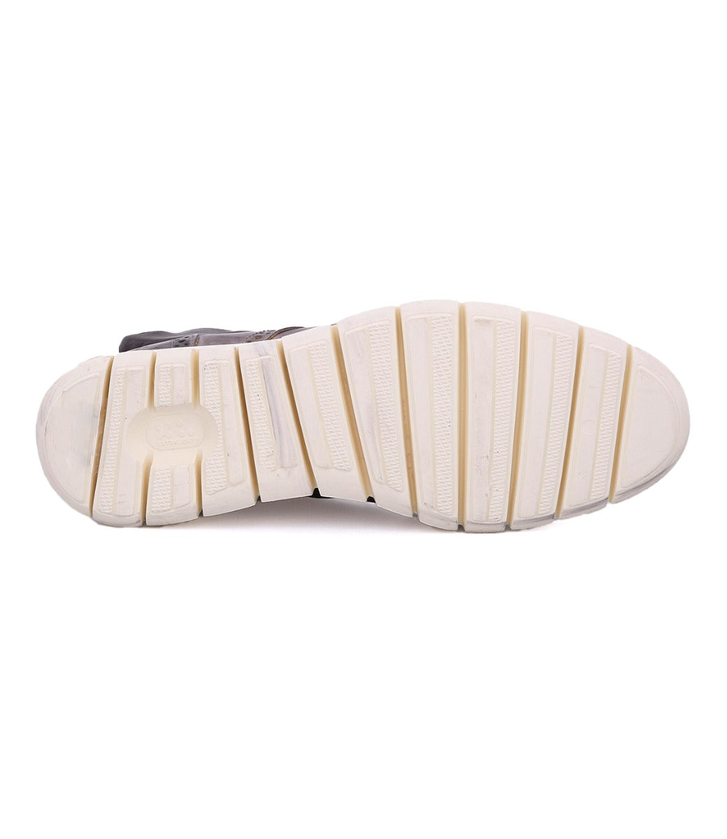 A pair of Bed Stu Bowery II men's shoes with white soles on a white background.