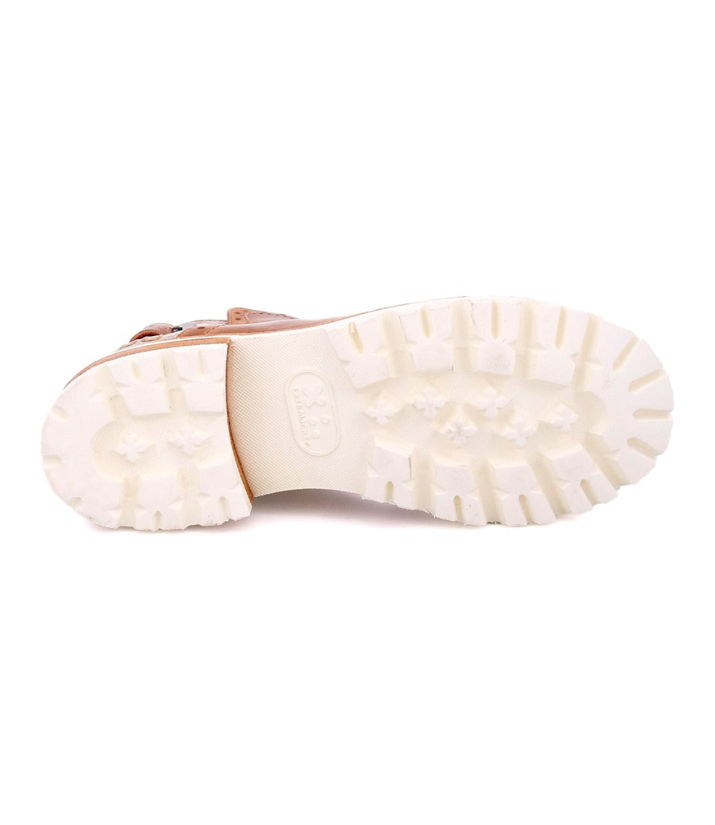 A pair of Brianna shoes with white soles on a white background. Brand: Bed Stu.