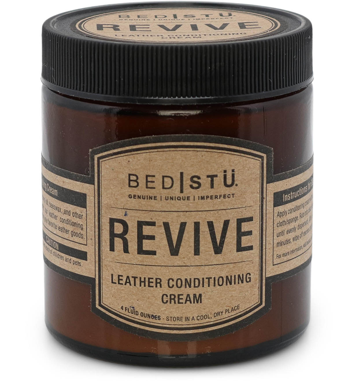 Bed Stu's Revive Leather Cream.