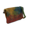 A colorful leather Cadence bag with a shoulder strap by Bed Stu.