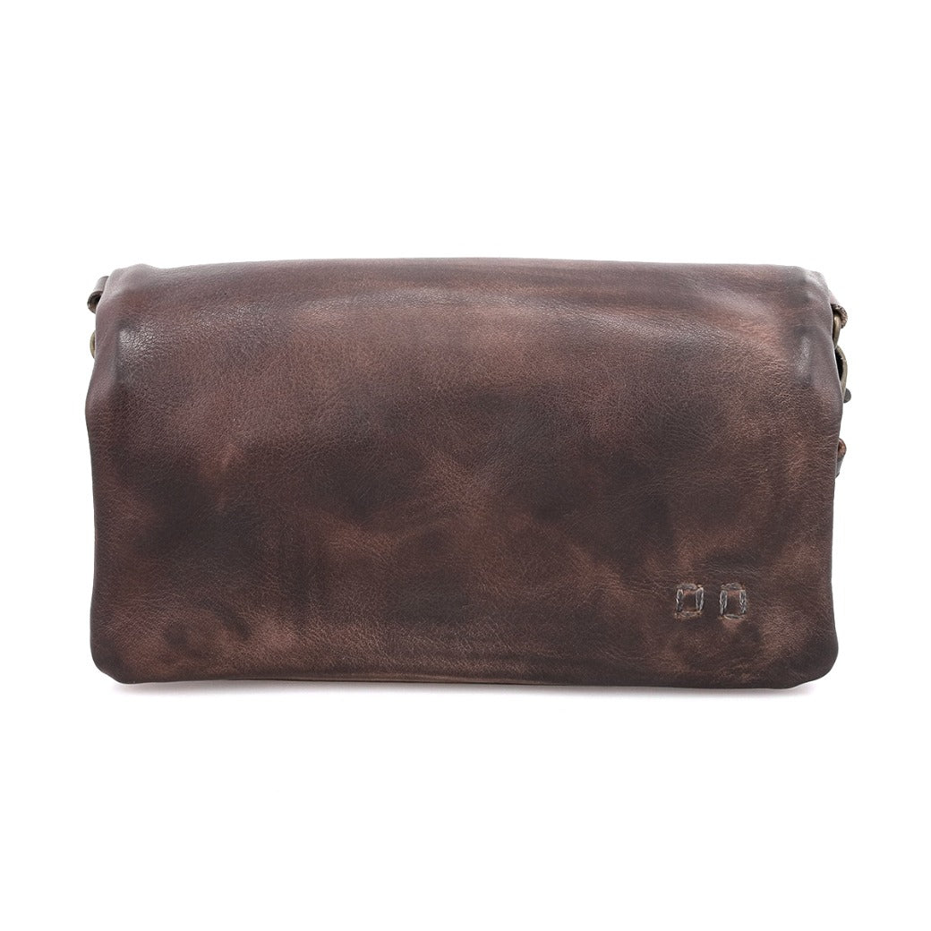A teak leather Cadence bag by Bed Stu.