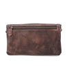 The Bed Stu Cadence clutch bag in teak leather.