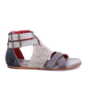 A Capriana women's sandal with two straps and two buckles by Bed Stu.