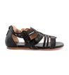 A women's black gladiator sandal with straps called Cara by Bed Stu.